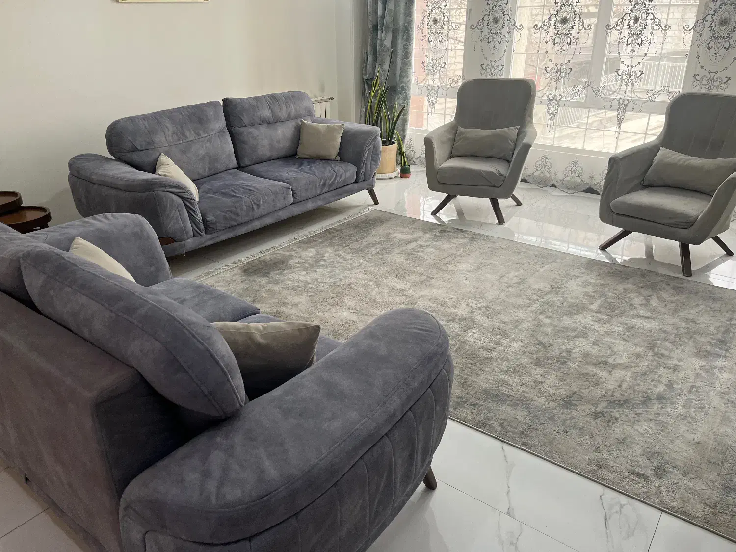 مبل ۷ نفره|مبلمان خانگی و میز عسلی|تهران, حکمت|دیوار