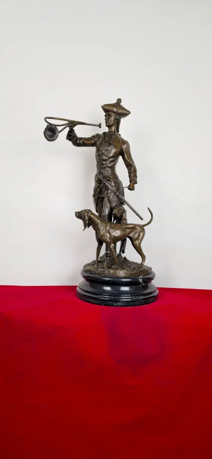 مجسمه برنز ناپلئون ۲سگ سایز بزرگ برنزی|مجسمه، تندیس، ماکت|تهران, دردشت|دیوار