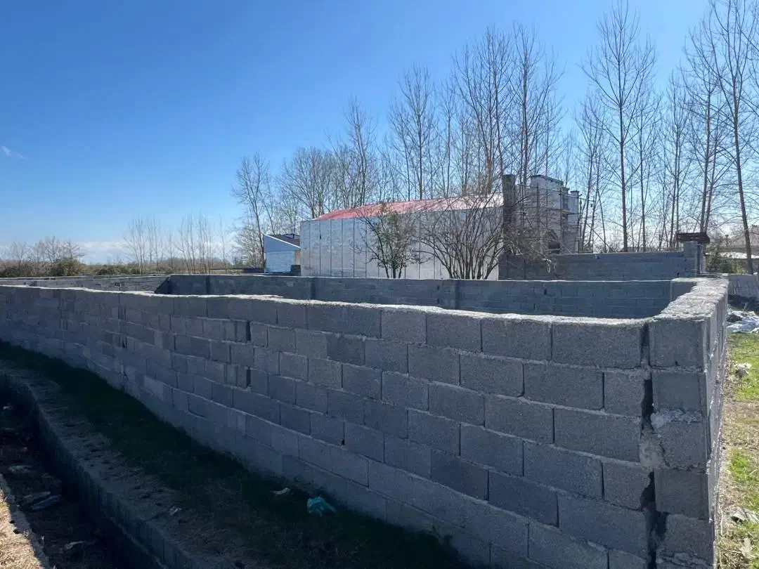 ۲۴۲ متر با پروانه ساخت  مسکونی  در زیباکنار|فروش زمین و ملک کلنگی|زیباکنار, |دیوار