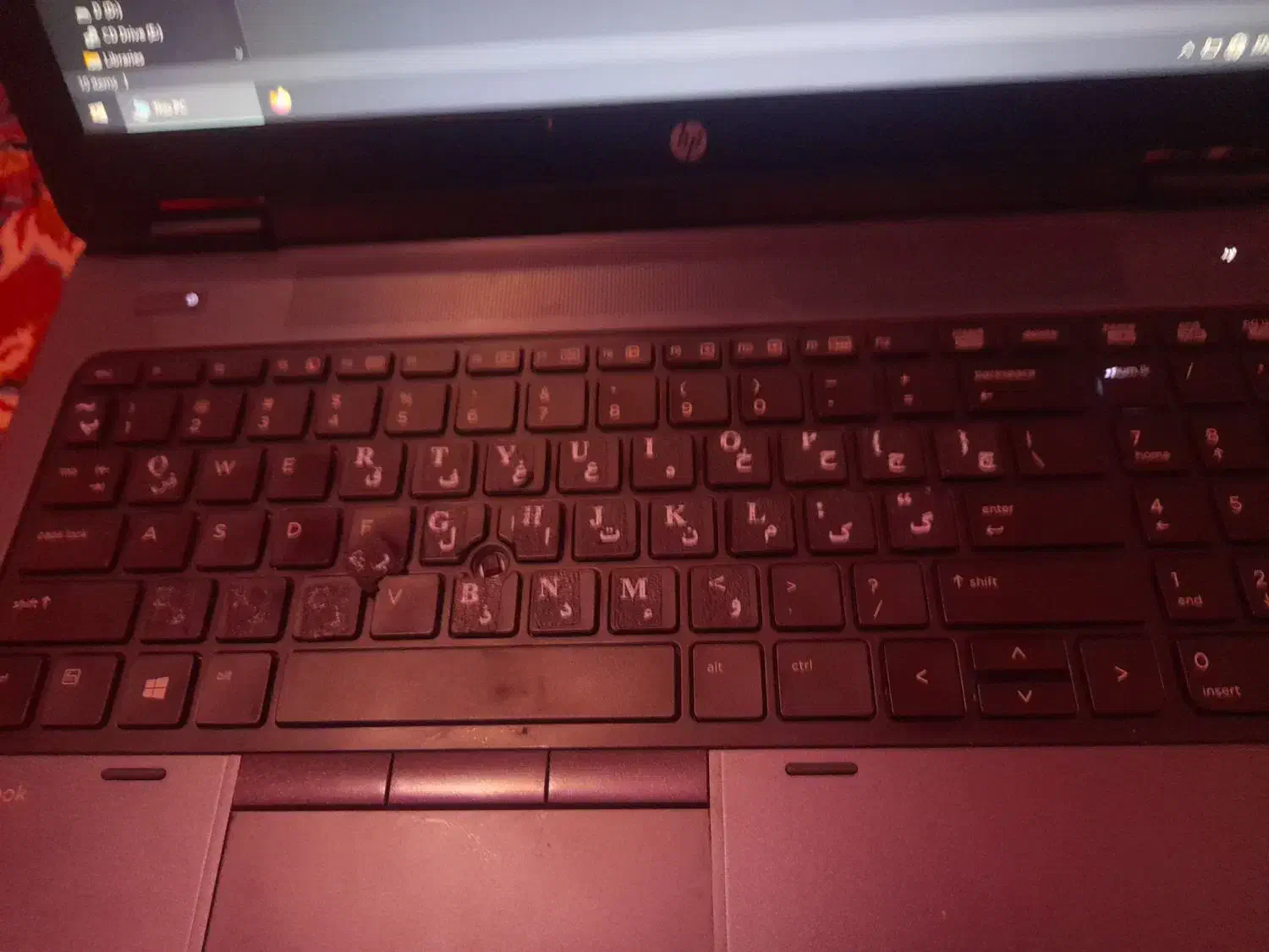 لپ تاپ اچ پی رم ۱۶ گرافیگ۲ نسل۴|رایانه همراه|اصفهان, علی قلی آقا|دیوار