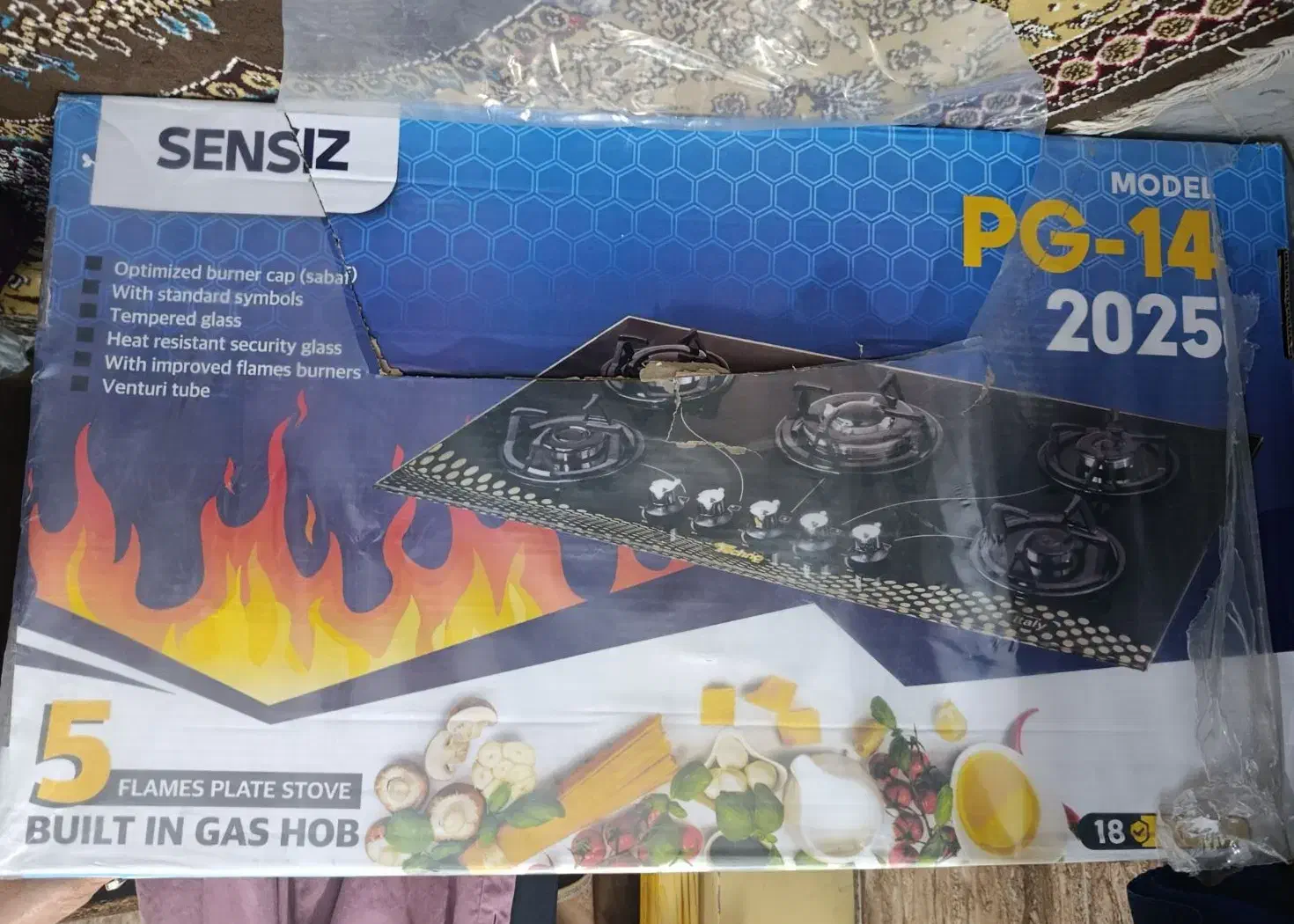 گاز صفحه ای برند سنسیز|اجاق گاز و لوازم برقی پختوپز|برازجان, |دیوار