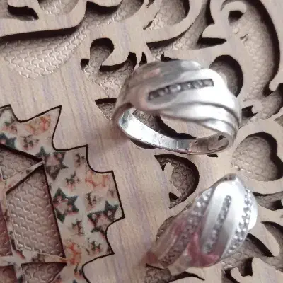 حلقه نقره جفت 4500000|جواهرات|محمدشهر, محمدشهر|دیوار