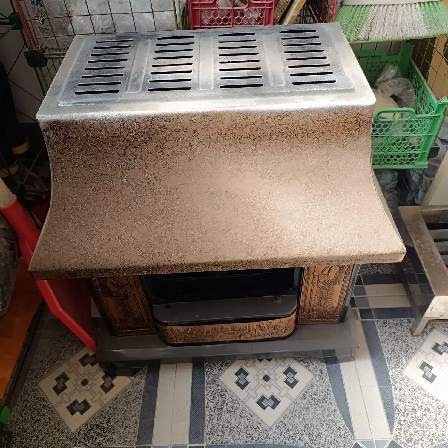 بخاری گاز سوز|بخاری، هیتر، شومینه|ماهدشت, |دیوار