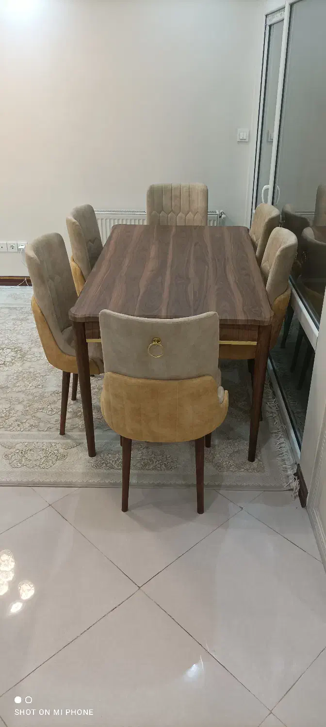 میز نهار خوری ۶نفره|میز و صندلی غذاخوری|تهران, تسلیحات|دیوار