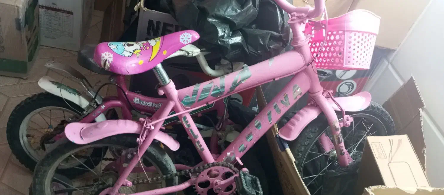 دوچرخه 16و 12اماده به سواری سرویس شده حراج|دوچرخه، اسکیت، اسکوتر|آباده, |دیوار