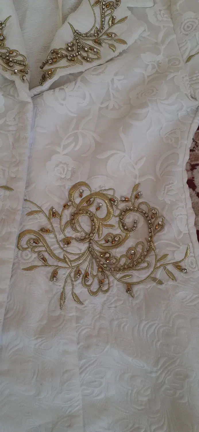 مانتو عروس عقد مجلسی|لباس|چناران, |دیوار