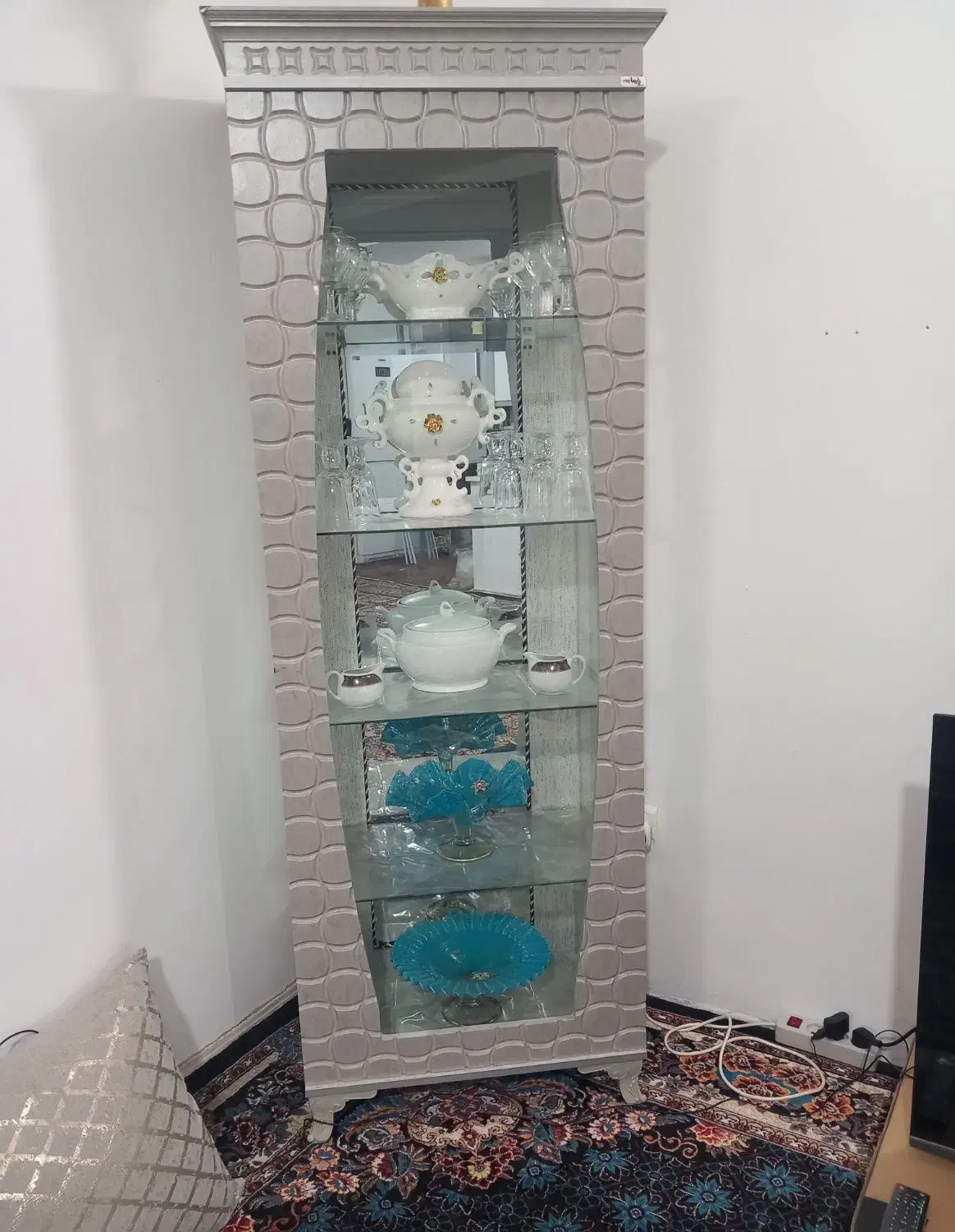 بوفه|بوفه، ویترین، کنسول|گلبهار, شهر جدید گلبهار|دیوار