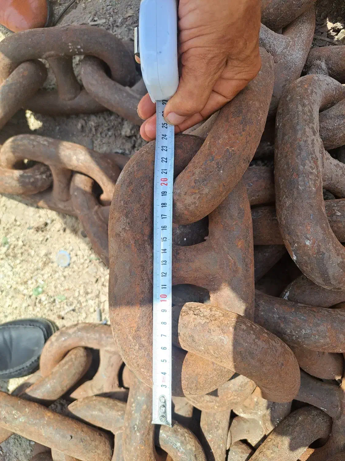 زنجیر شماره ۴۰ و ۴۱ کشتی ، شناور ، دریائی|ماشینآلات صنعتی|بندرعباس, |دیوار