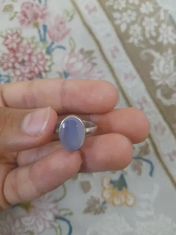 انگشتر یاس کبود اصل|جواهرات|قم, انسجام|دیوار