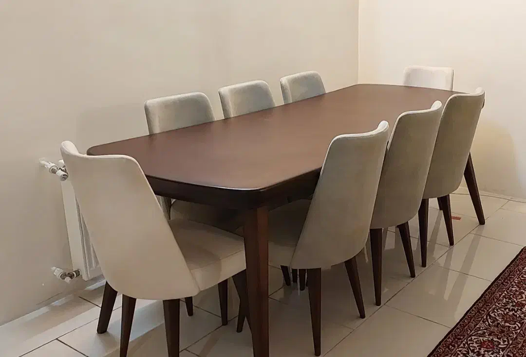 میز ناهارخوری ۸ نفره بدون صندلی|میز و صندلی غذاخوری|زنجان, |دیوار