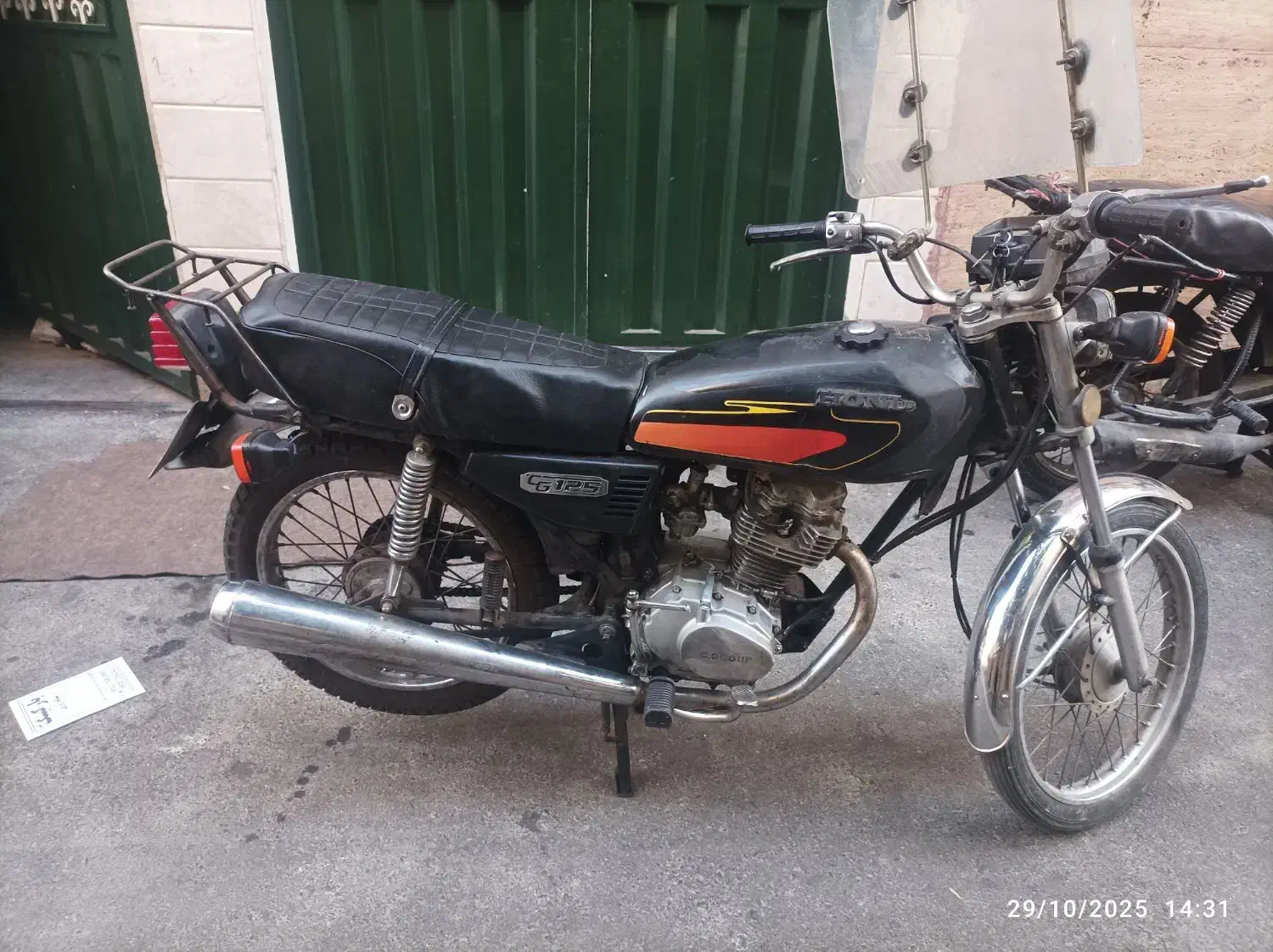 موتورسیکلت باکسر 150مدل93|موتورسیکلت|تهران, مینای شمالی (مخبر)|دیوار