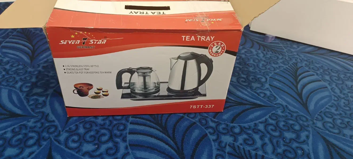 چای ساز  تمیز و سالم کارتون هم داره|سماور، چای‌ساز، قهوه‌ساز|پاکدشت, پاکدشت (مامازند)|دیوار