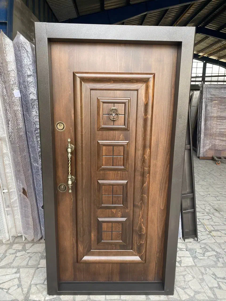 درب ضدسرقت سنگ راشین 07532|مصالح و تجهیزات ساختمان|ساری, |دیوار