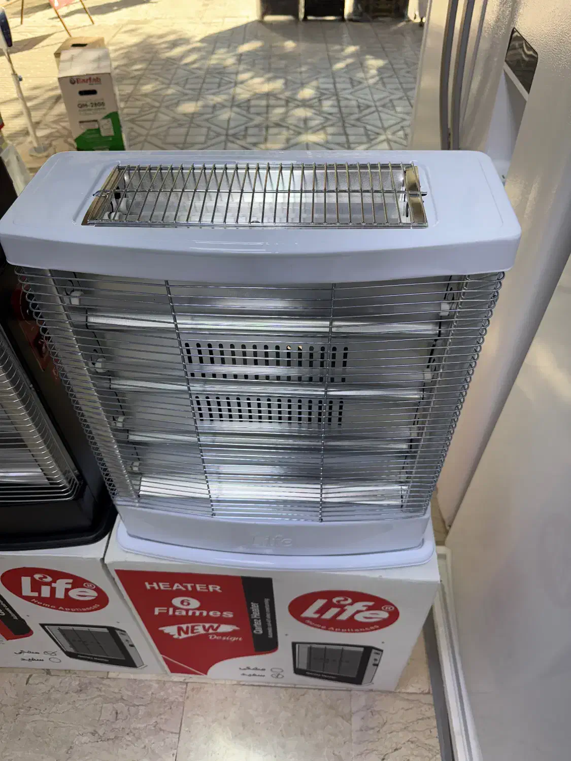 بخاری برقی فن دار هیتر برقی لایف شش المنت|بخاری، هیتر، شومینه|کرمانشاه, |دیوار