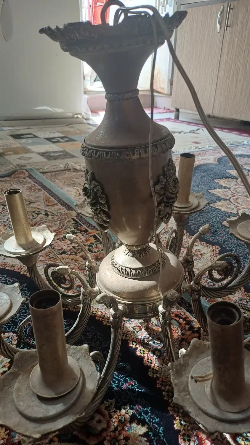 لوستر ۸شاخه|لوستر و چراغ آویز|ملارد, |دیوار