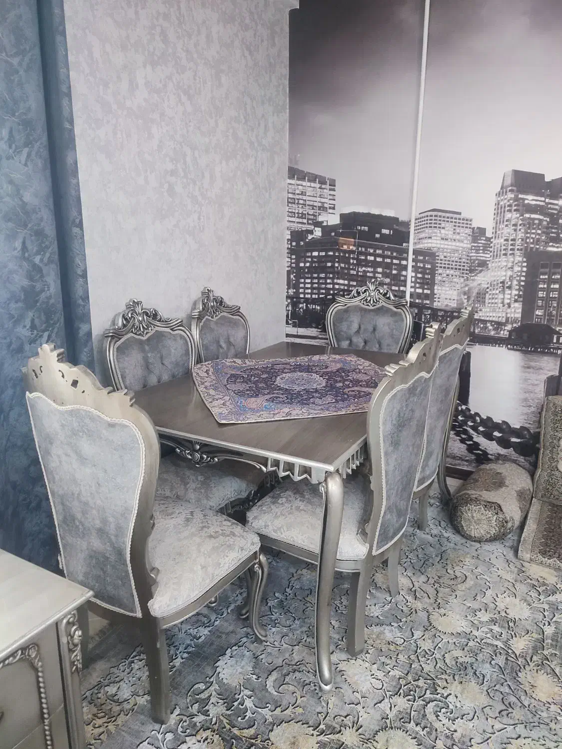 میز|میز و صندلی غذاخوری|سیرجان, |دیوار