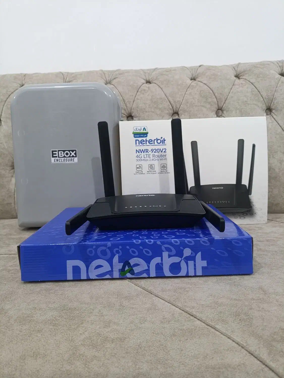 وای فای چهار انتن سیمکارتی|مودم و تجهیزات شبکه|سقز, |دیوار