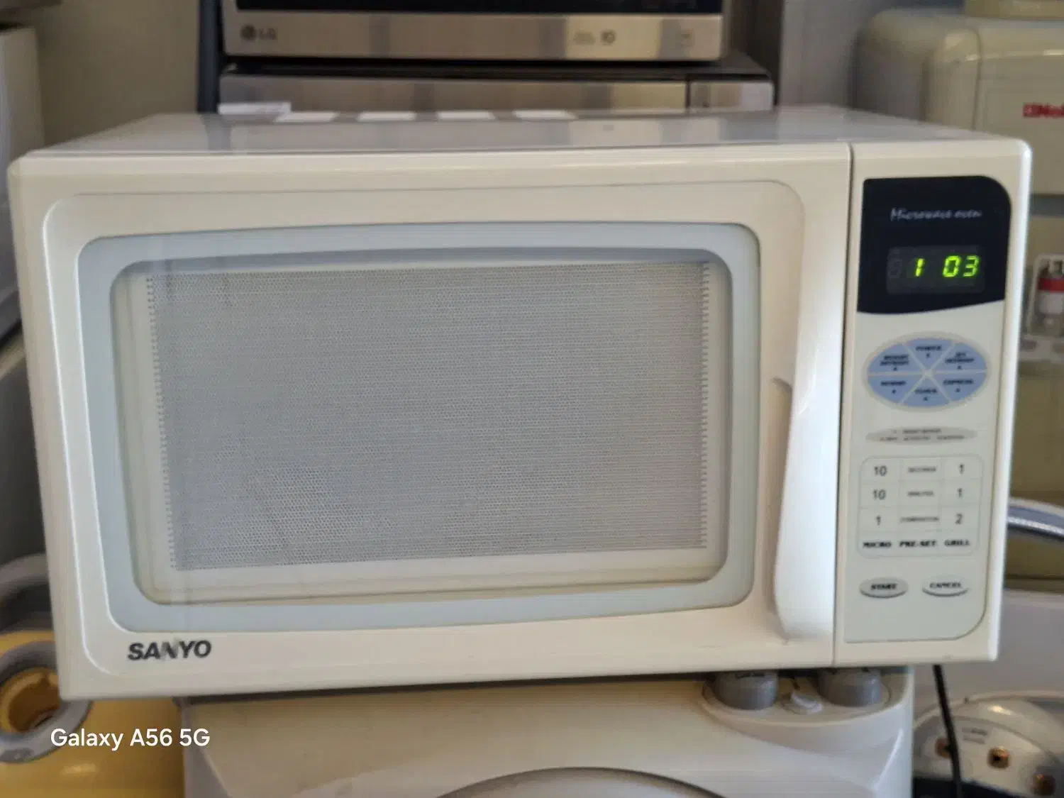 ماکروفر مایکروویو سانیو|اجاق گاز و لوازم برقی پخت‌وپز|مشهد, آزادشهر|دیوار