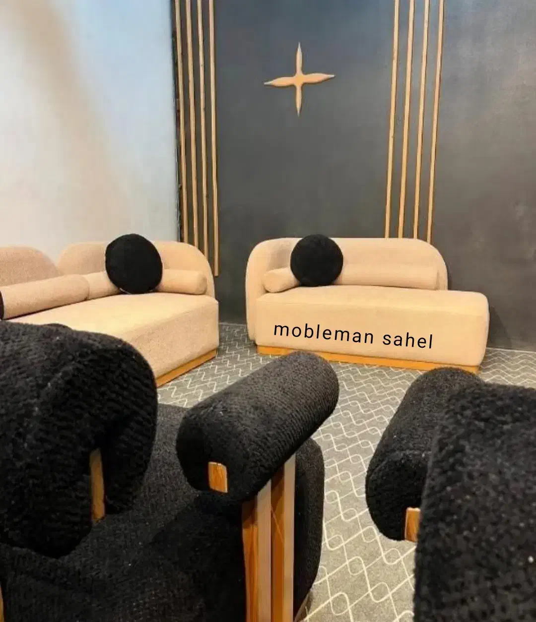 مبل پینترسی شرکتی مدل پرومکس 7نفره اقساط ویژه|مبلمان خانگی و میز عسلی|آبیک, |دیوار