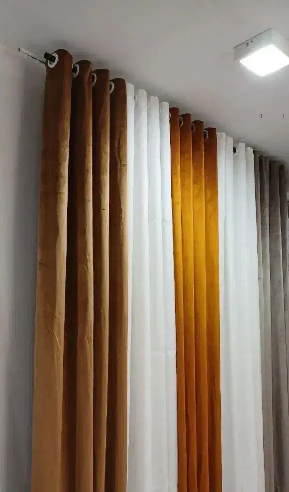 پرده پنل آماده اقتصادی|پرده، رانر، رومیزی|دیلم, |دیوار