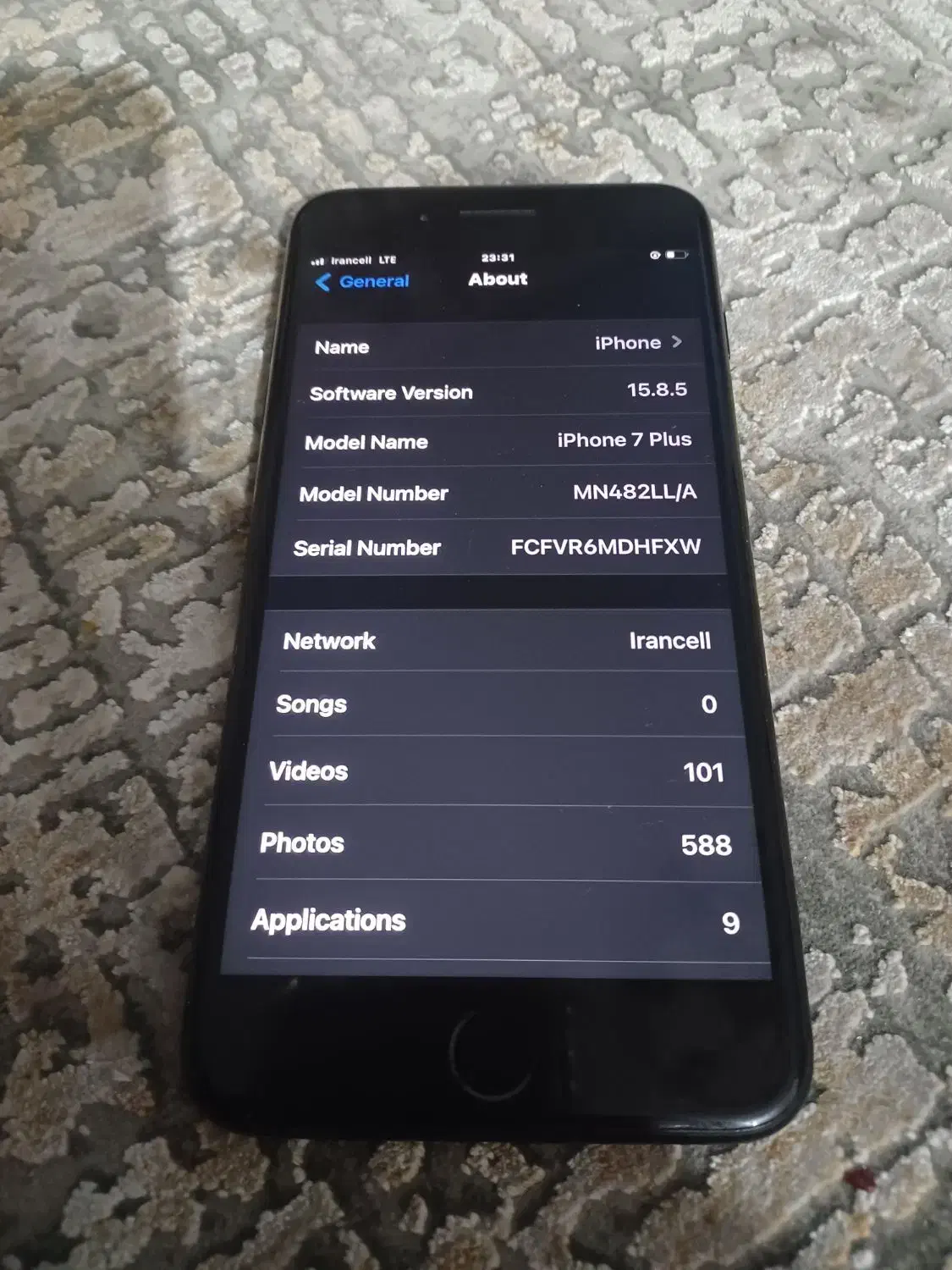 اپل 7پلاس ۱۲۸G|موبایل|مشکین‌دشت, |دیوار