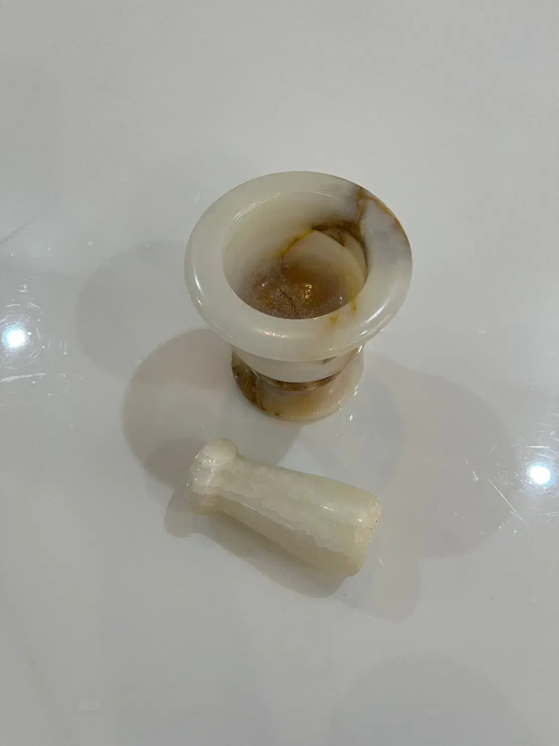 هاونگ سنگی مرمر|کلکسیون اشیاء عتیقه|تهران, جنت‌آباد مرکزی|دیوار