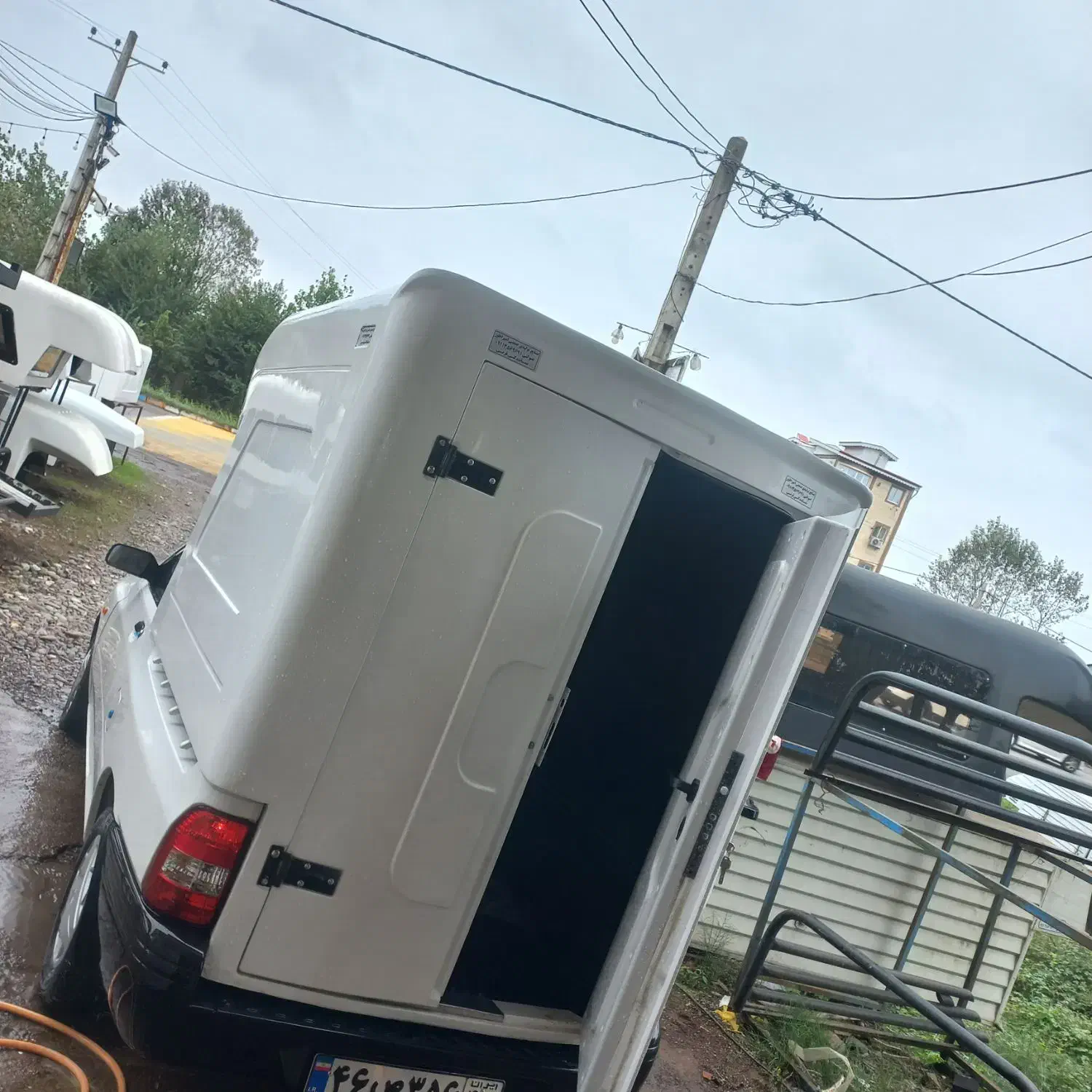 باربند باربندسازی انواع وانت باری اهنی فایبرگلاس|قطعات یدکی و لوازم جانبی|لولمان, |دیوار