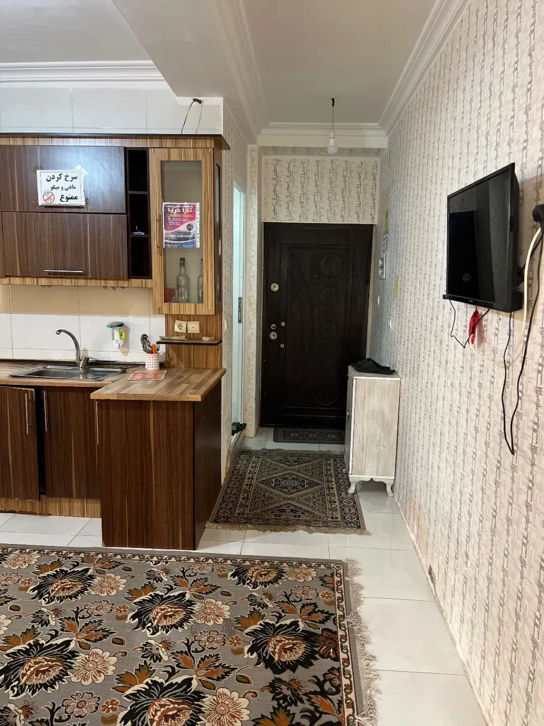 واحدیک خوابه مبله تمیزه وشیک نزدیک مرکز خرید|اجارهٔ کوتاهمدت ویلا و باغ|قشم, |دیوار