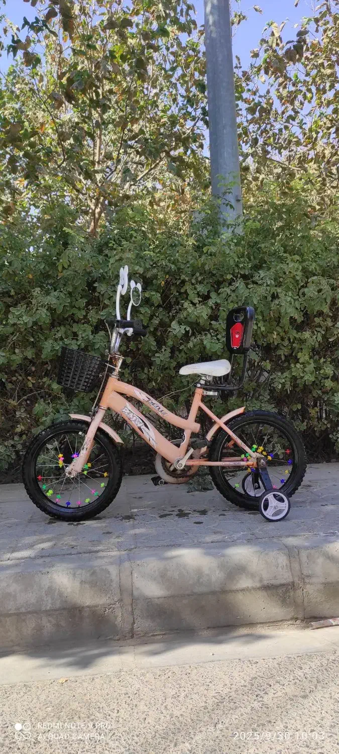 دوچرخه 16درحد نو و زیاد استفاده نشده|دوچرخه، اسکیت، اسکوتر|قم, حقیقت|دیوار