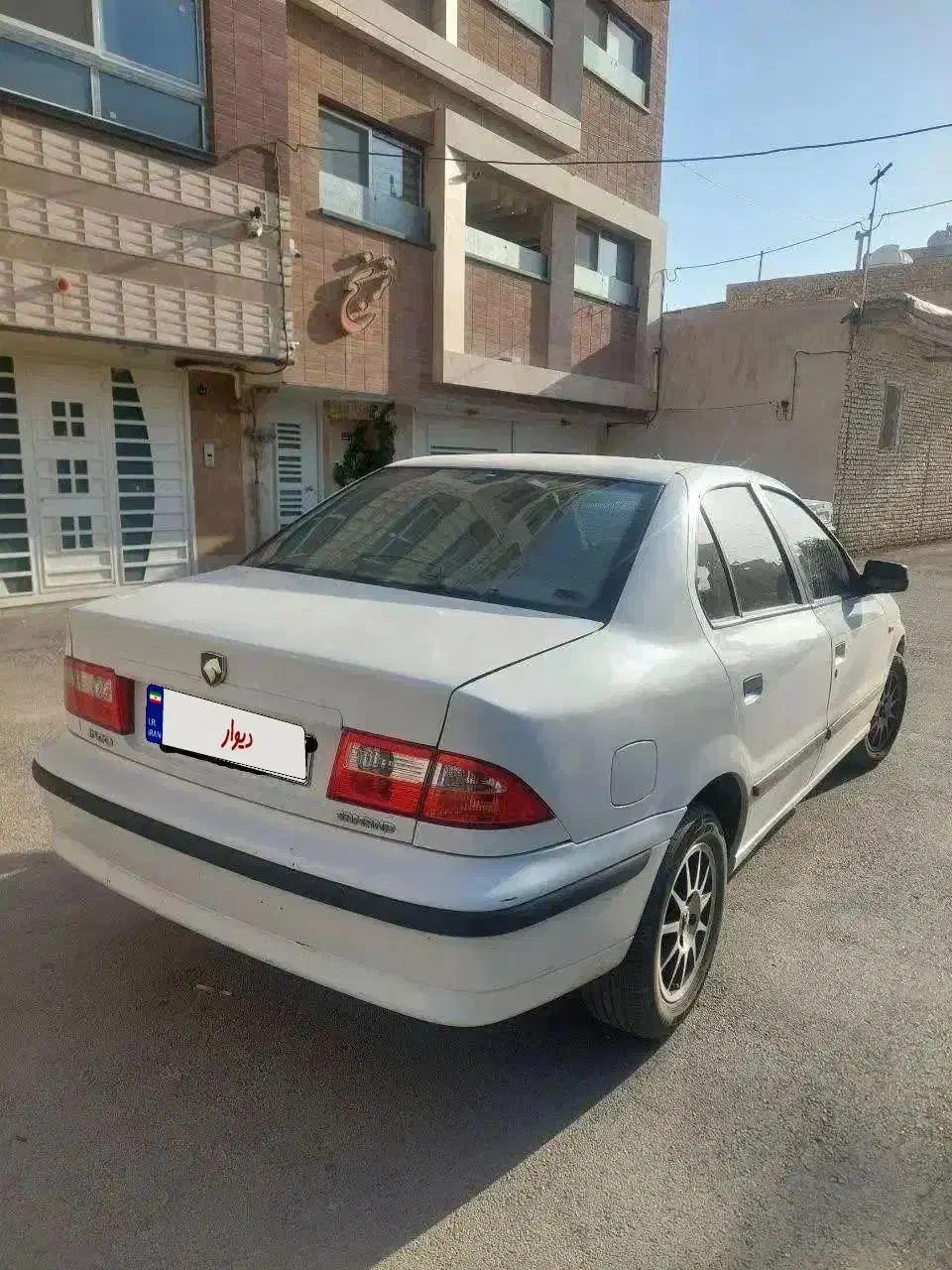 سمند۹۶ دوگانه سوز فابریکef7|خودرو سواری و وانت|اصفهان, زهران|دیوار