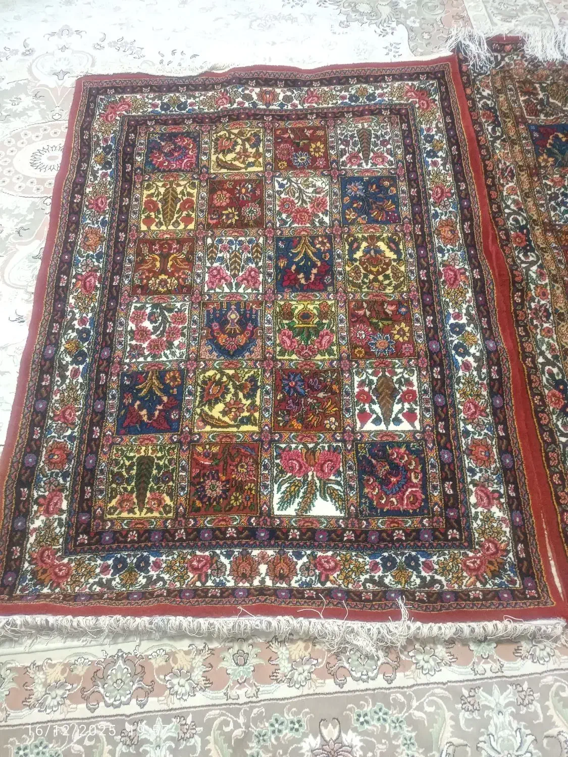 قالی دستبافت چالشتری|فرش|اصفهان, برلیان|دیوار