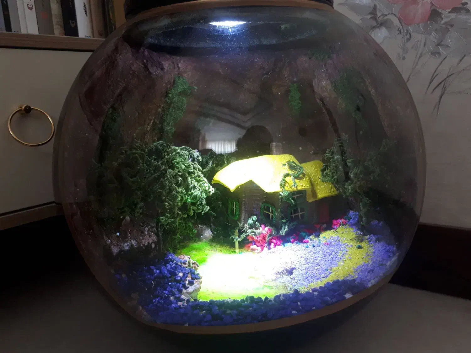 آباژور رومیزی لوکس|چراغ خواب و آباژور|شیراز, پودنک|دیوار