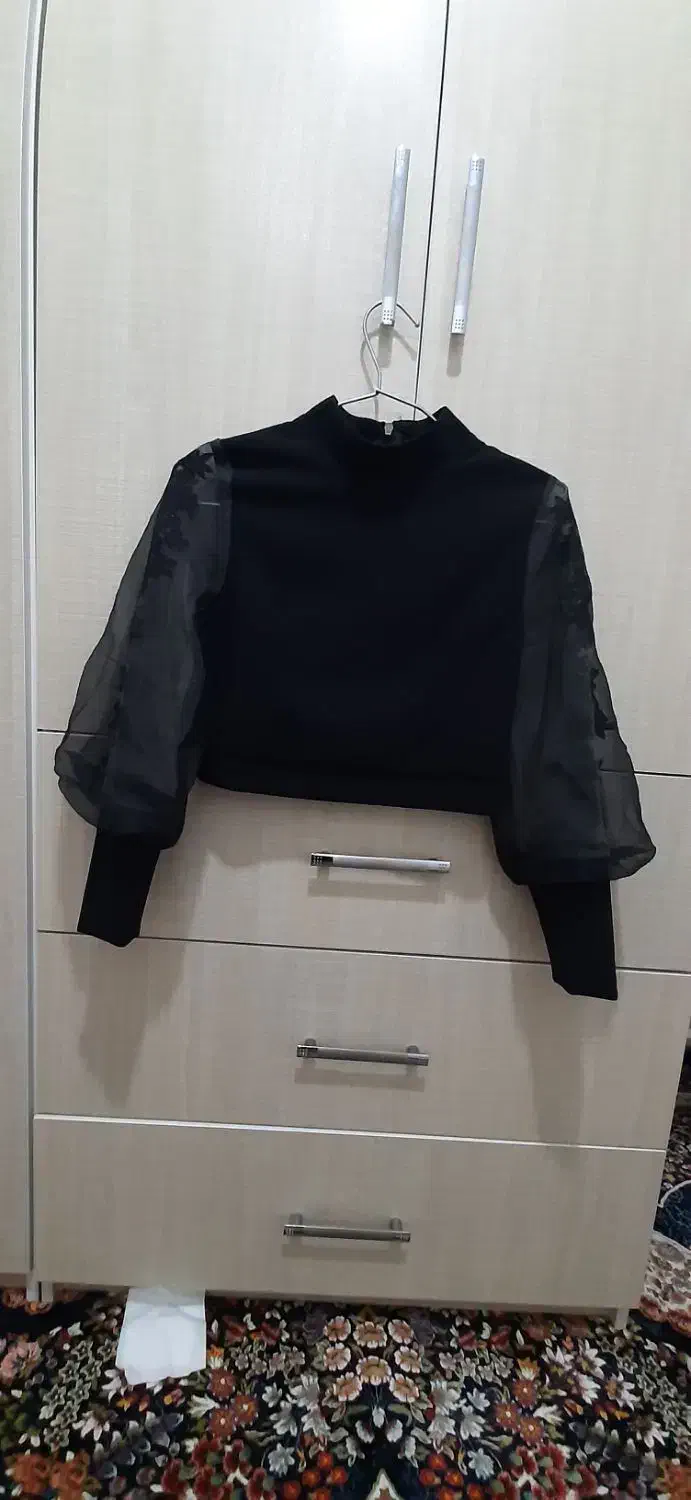 شومیز دخترونه مشکی  ۳۶ تا ۳۸ قیمت ۳۰۰ هزار تومن|لباس|قدس, شهر‌قدس|دیوار