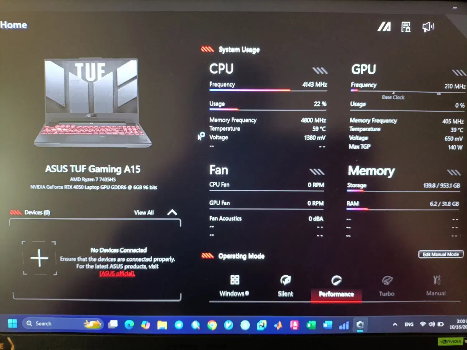 لپتاپ Gaming TUF|رایانه همراه|ارومیه, |دیوار