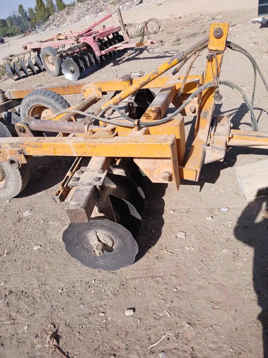 دیسک تراکتور ۲۴ پر دقت کشت|ماشین‌آلات صنعتی|شال, |دیوار