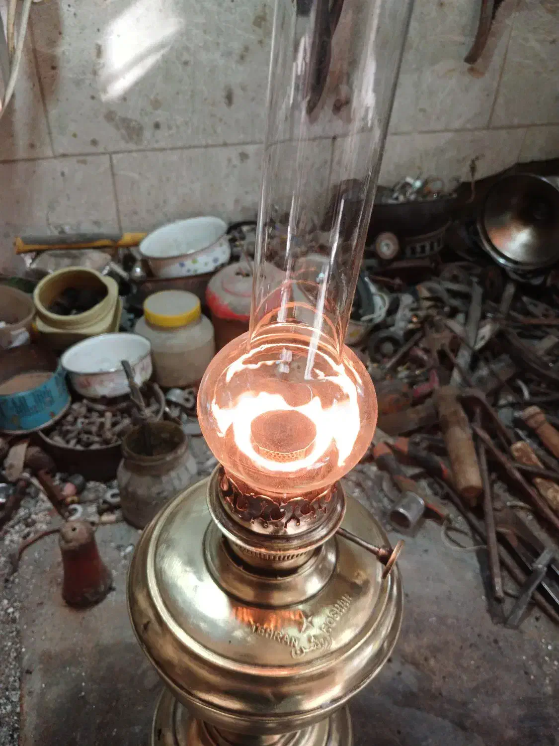 گردسوز قدیمی تمیز|کلکسیون اشیاء عتیقه|بسطام, |دیوار