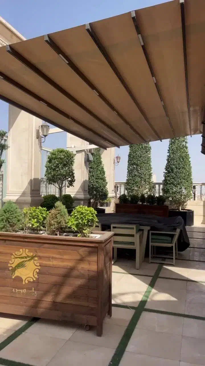 سایبان برقی(سقف برقی)و(سایبان متحرک)|مصالح و تجهیزات ساختمان|مشهد, رضاشهر|دیوار