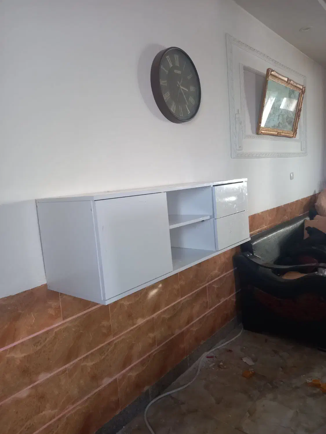 زیرتلوزیون دیواری|میز تلویزیون|قروه, |دیوار