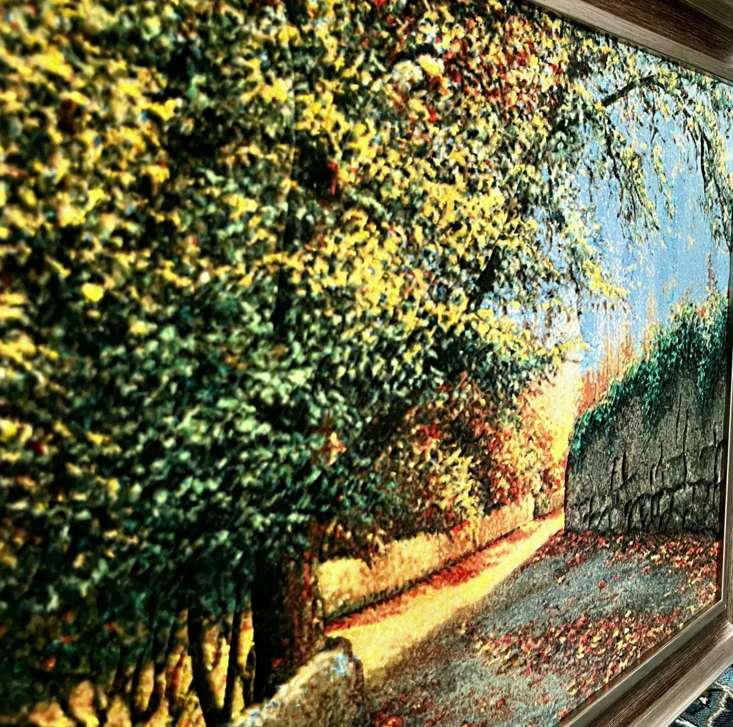 تابلو فرش دستباف قاب شده|تابلو فرش|آستارا, |دیوار