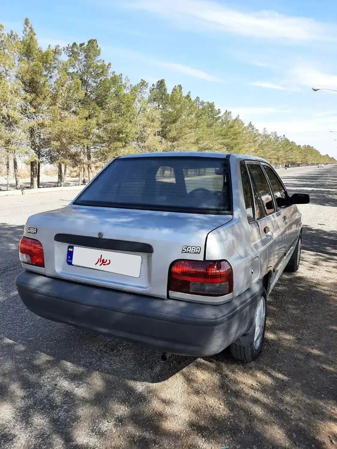 پراید صبا مدل ۸۷ دوگانه فابریک|خودرو سواری و وانت|بادرود, |دیوار