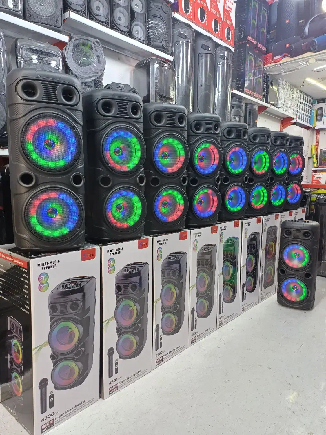 باند اسپیکر ZQ 8210s عمده (( آراز مارکت ))|سیستم صوتی خانگی|زنجان, |دیوار