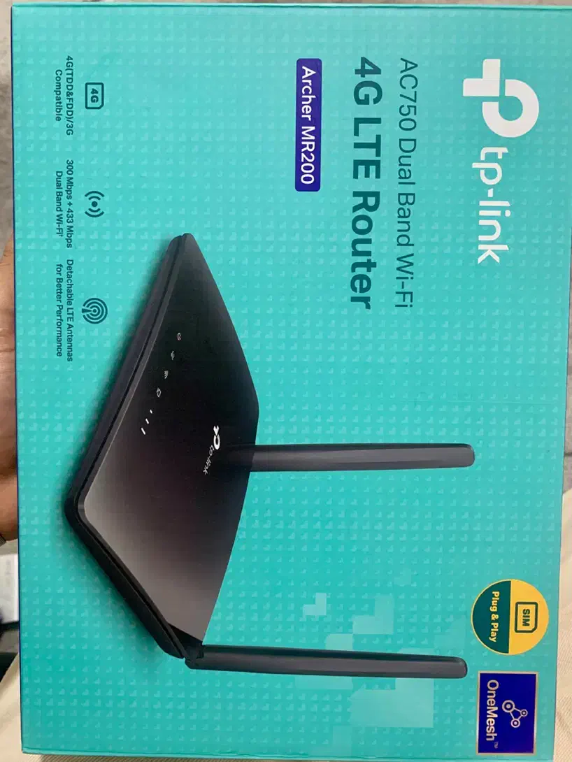 مودم تی پی لینک MR200 سیمکارتی|مودم و تجهیزات شبکه|گرگان, |دیوار