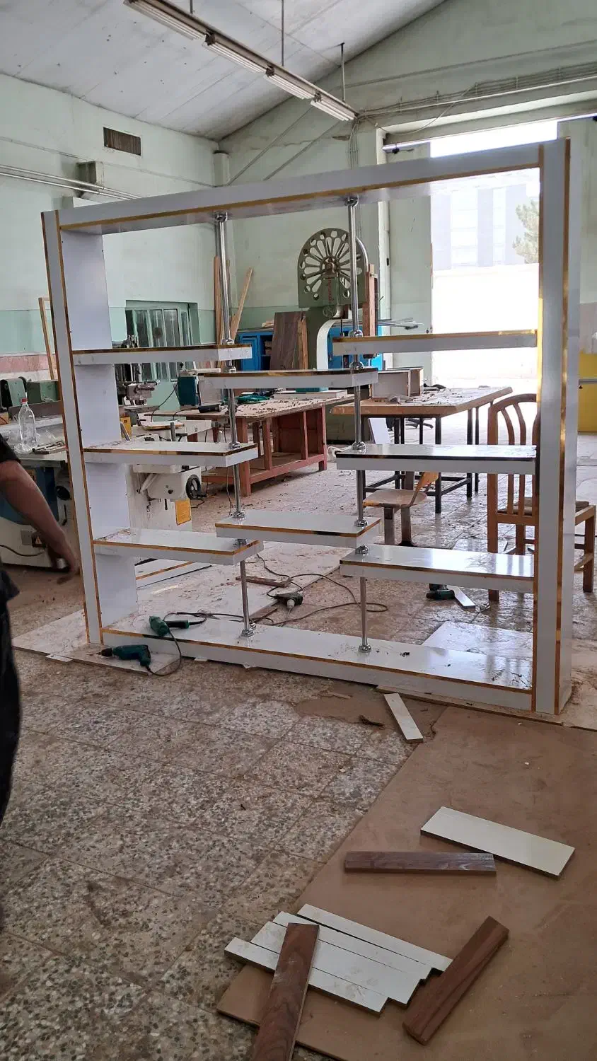 ساخت دکوری مغازه ، انواع دکور ، بوفه و استند|کتابخانه، شلف، قفسههای دیواری|زاهدان, |دیوار