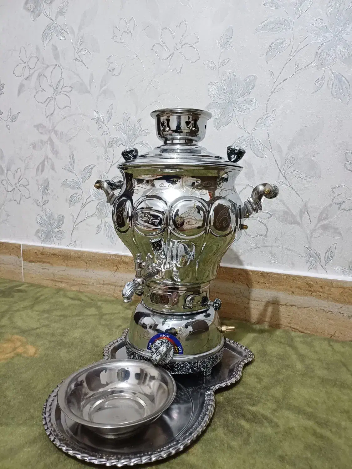 سماور 4لیتر|سماور، چایساز، قهوهساز|مرند, |دیوار