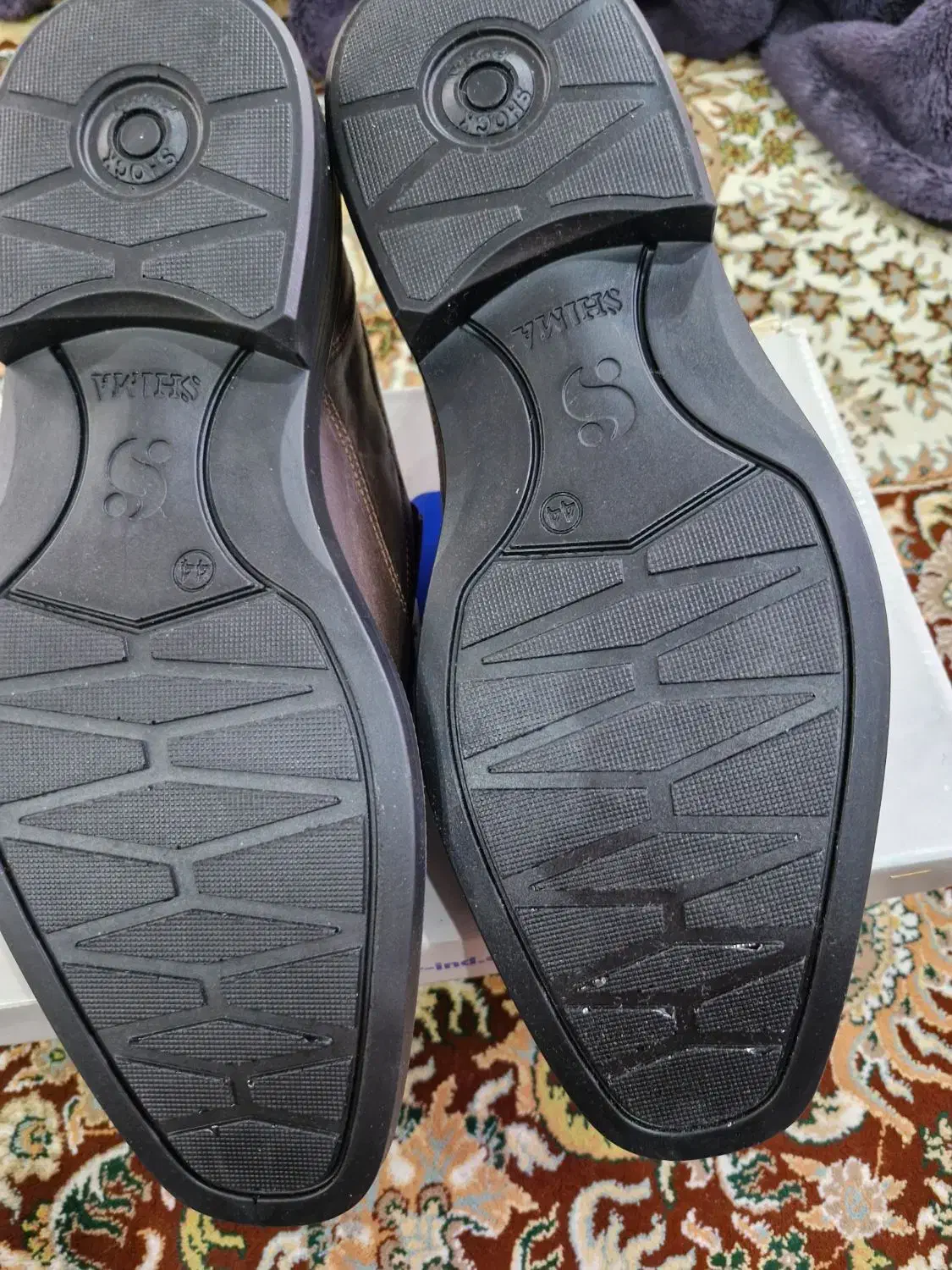 کفش چرم شیما سایز ۴۳|کیف، کفش، کمربند|پردیس, فاز ۸|دیوار