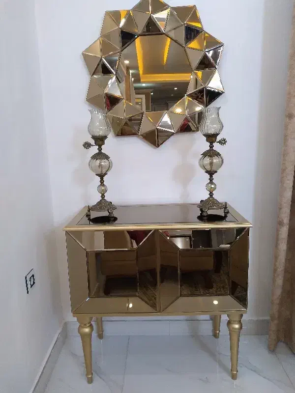 آینه کنسول|بوفه، ویترین، کنسول|فومن, |دیوار