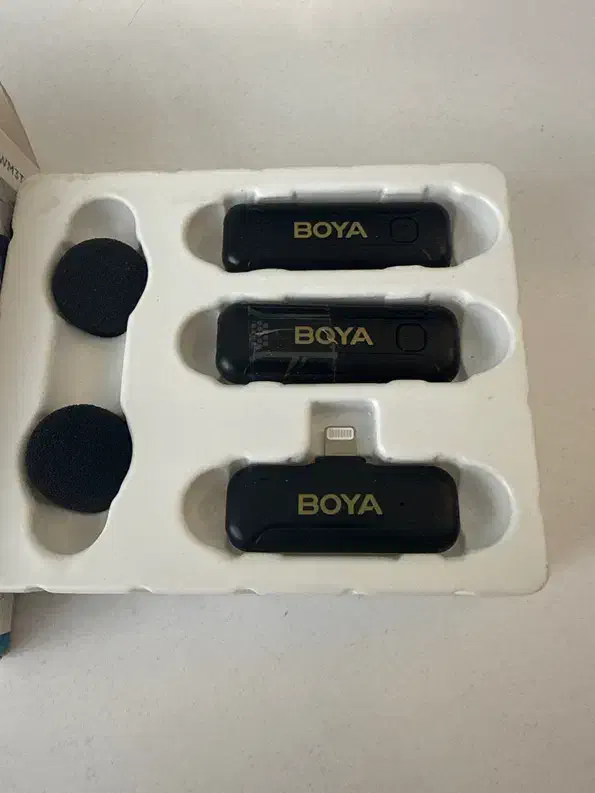 فروش میکروفن بی سیم بویا - لایتنینگ|صوتی و تصویری|اصفهان, سعادتآباد|دیوار