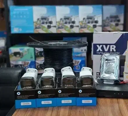 پک ۵ دوربین مداربسته +میکروفون ضبط صدا با تجهیزات|دوربین مداربسته|اصفهان, سروستان|دیوار