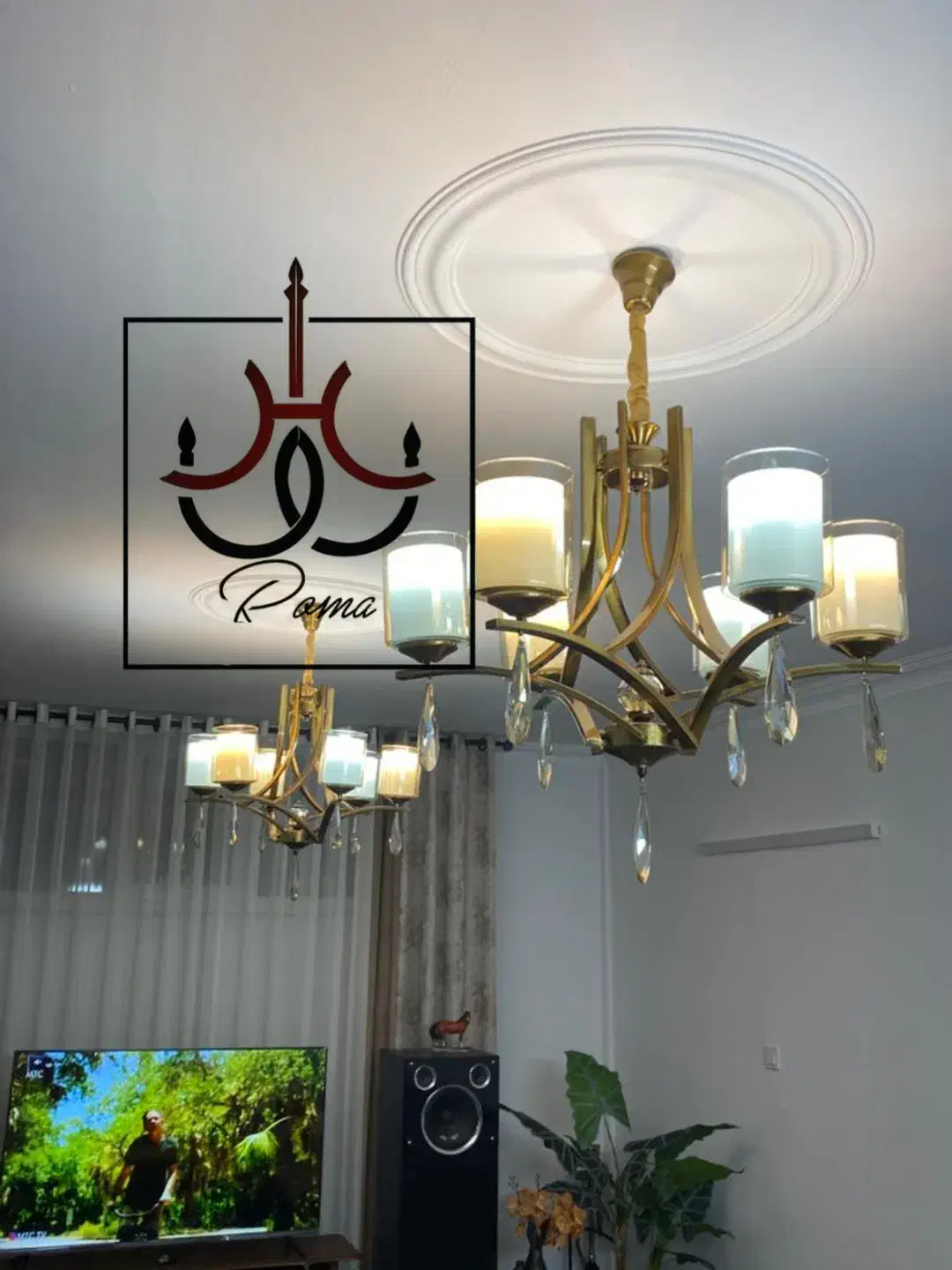 کارخانه لوستر سازی ( رومالوستر) Romaluster|لوستر و چراغ آویز|فردیس, سرحدی|دیوار