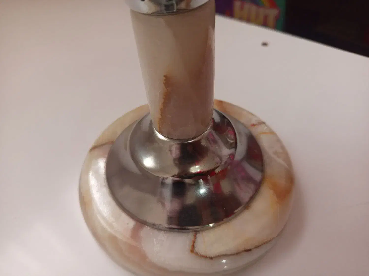 چراغ گرسوز قدیمی آکبند|کلکسیون اشیاء عتیقه|پیشوا, |دیوار